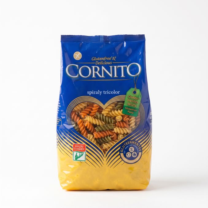 cornito trojfarebne spiraly bezlepkove