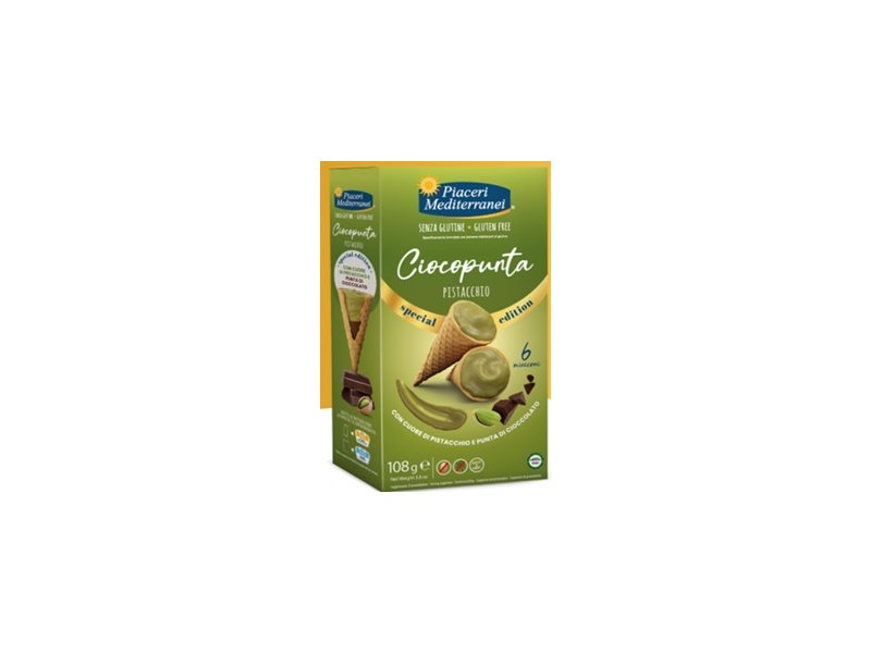 pistáciové kornútky bez lepku