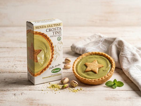 Bezlepkový pistáciový koláč