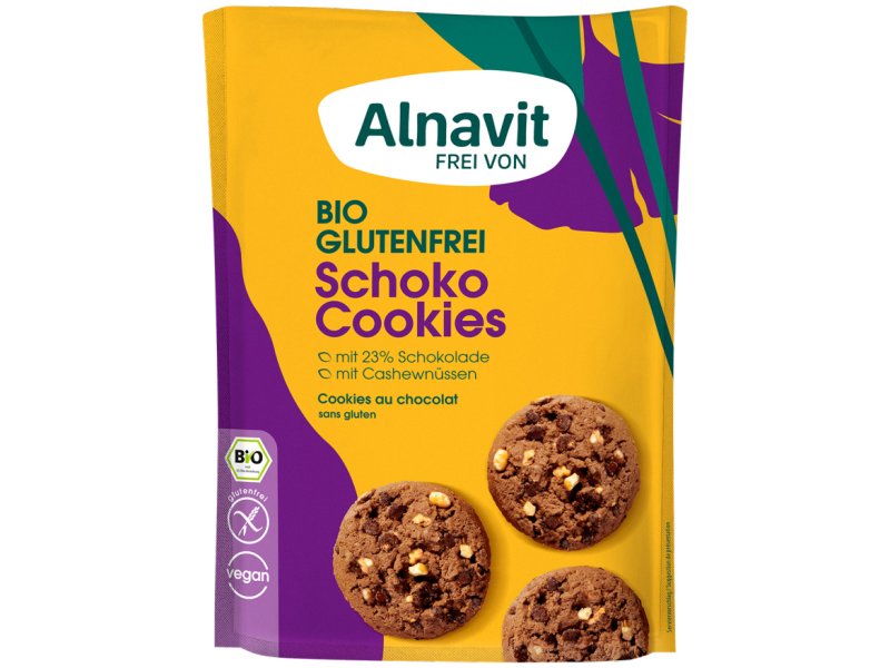 ALNAVIT BIO Čokoládové sušienky 125 g
