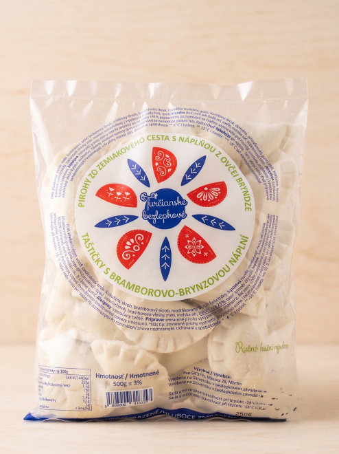 Turčianske bezlepkové pirohy bryndzové 500g