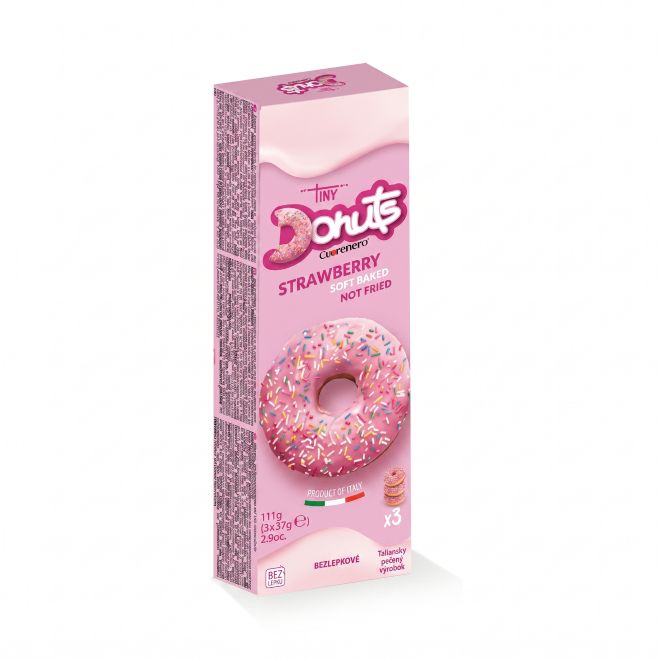 donut jahodovy bezlepkovy