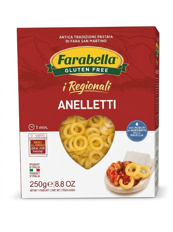 Farabella cestoviny anelletti
