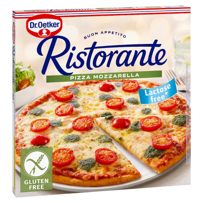 dr oetker pizza mozarella bez lepku