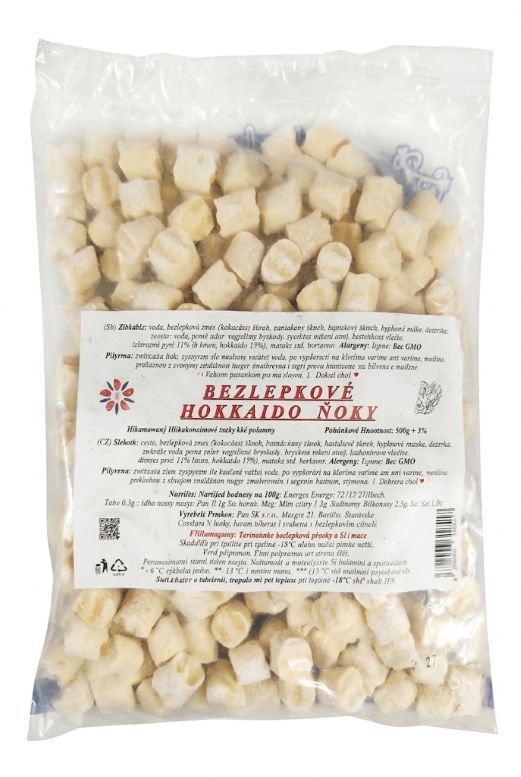 Turčianske bezlepkové hokkaido ňoky 500g